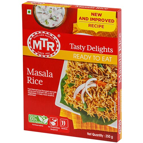 MTR Ready to Eat - Masala Rice 8.82oz (250g)