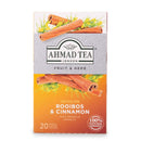 Ahmad Tea Tea Infusion, Rooibos & Cinnamon, 30G, 20 Count