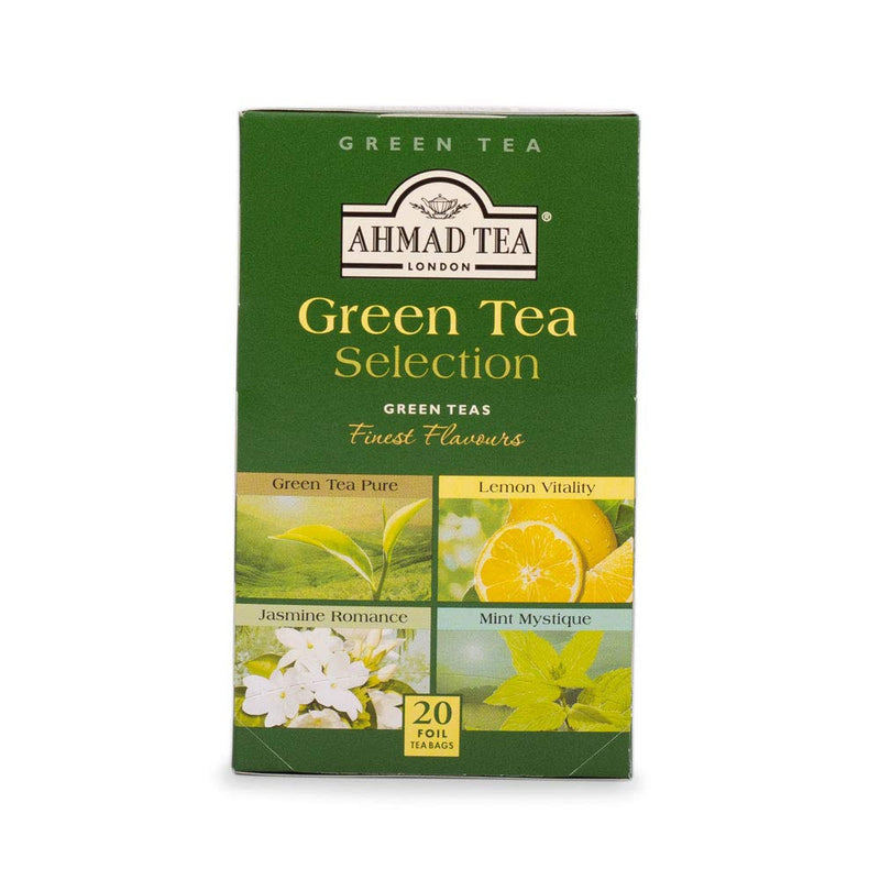Ahmad Tea Green Tea Selection Tea, 20 Count