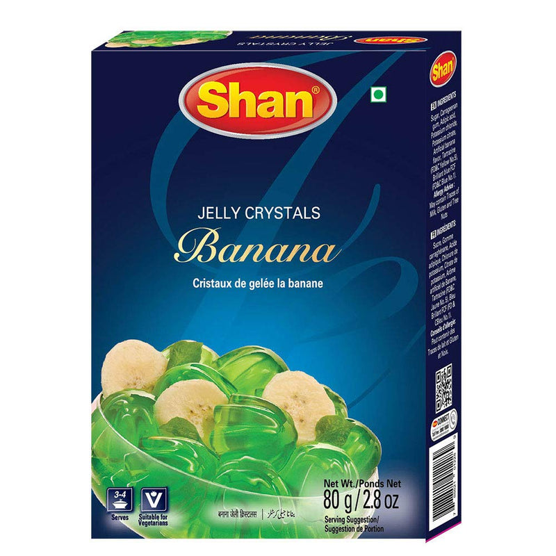 Shan Jelly Crystals Banana 2.8 oz (80g)
