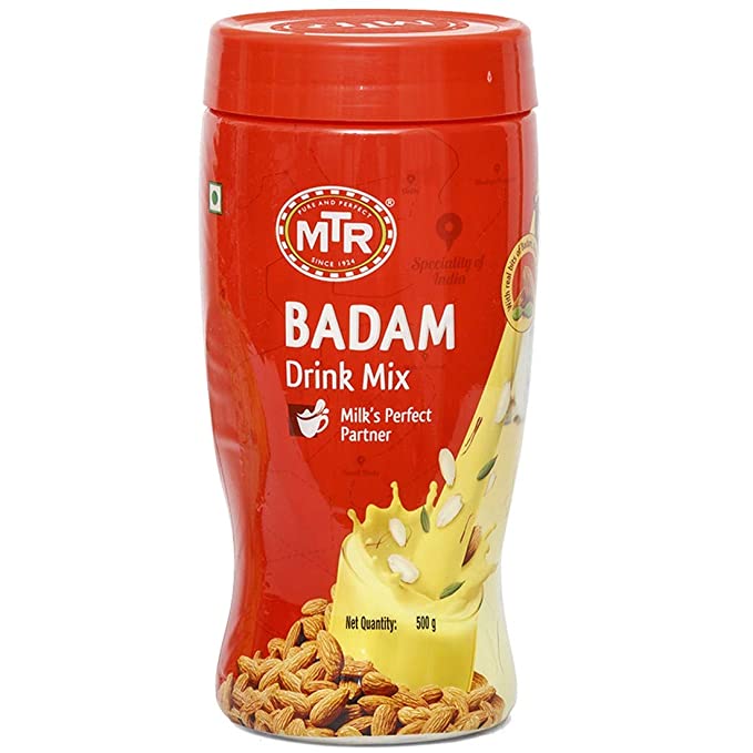 MTR Badam Drink Mix Jar 500g (17.86oz)