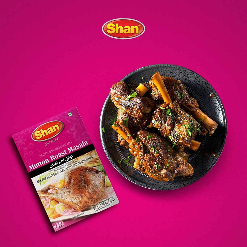 Shan Mutton Roast Recipe and Seasoning Mix 1.76 oz (50g)