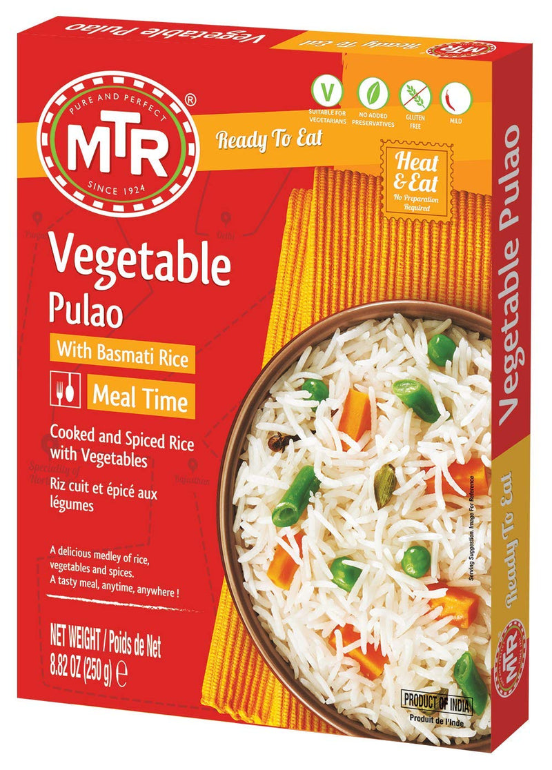 MTR Ready to Eat - Vegetable Pulao 10.58oz(300g)