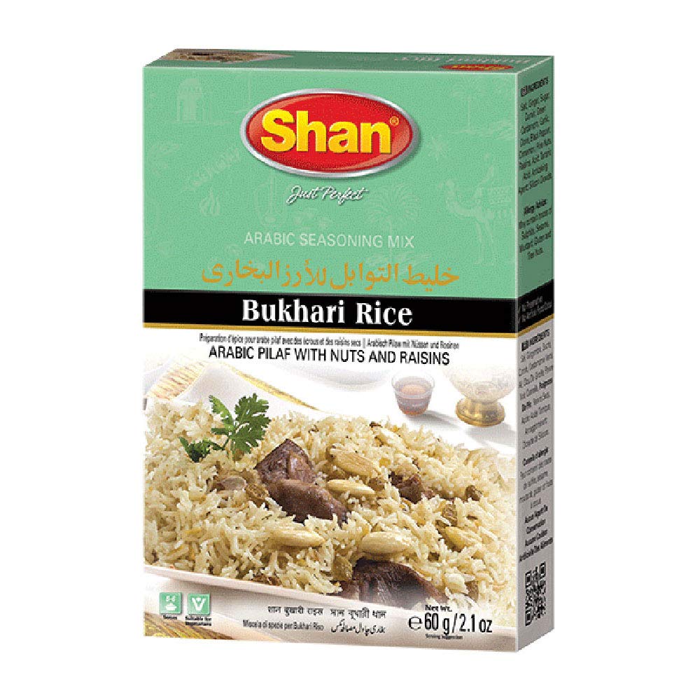 Shan Bukhari Rice Arabic Seasoning Mix 2.11 oz (60g) (12/17/2025)