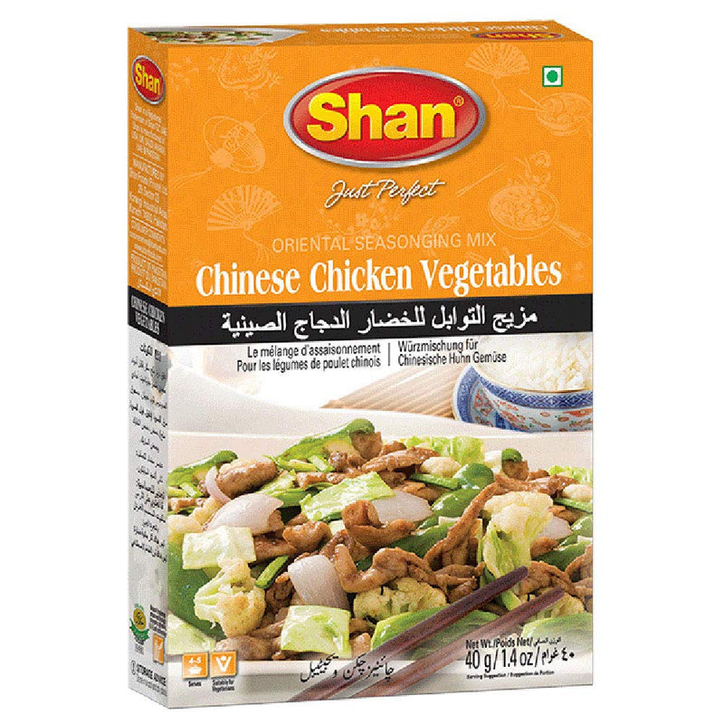 Shan Chinese Chicken Vegetables Oriental Seasoning Mix 1.41 oz (40g)