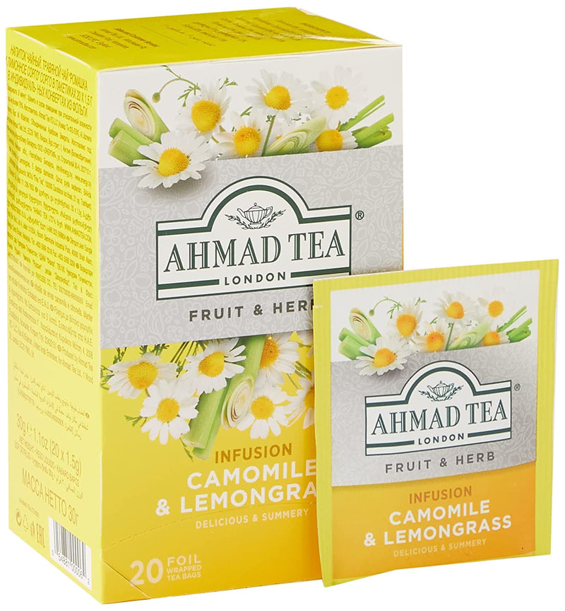 Ahmad Teas - Camomile & Lemongrass  20 Count
