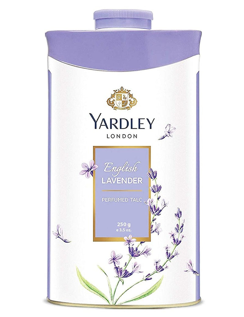 Yardley London English Lavender Perfumed Talc Powder for Women, 250g