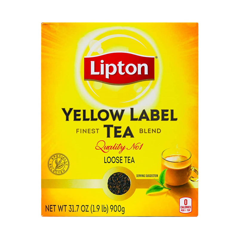 Lipton Yellow Label Tea International Blend 900g (31.74oz)