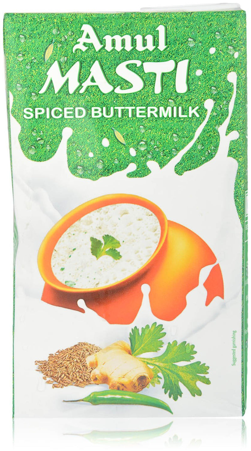 Amul Masti Spiced Buttermilk Milk Drink, 1L (33.8 fl oz.)