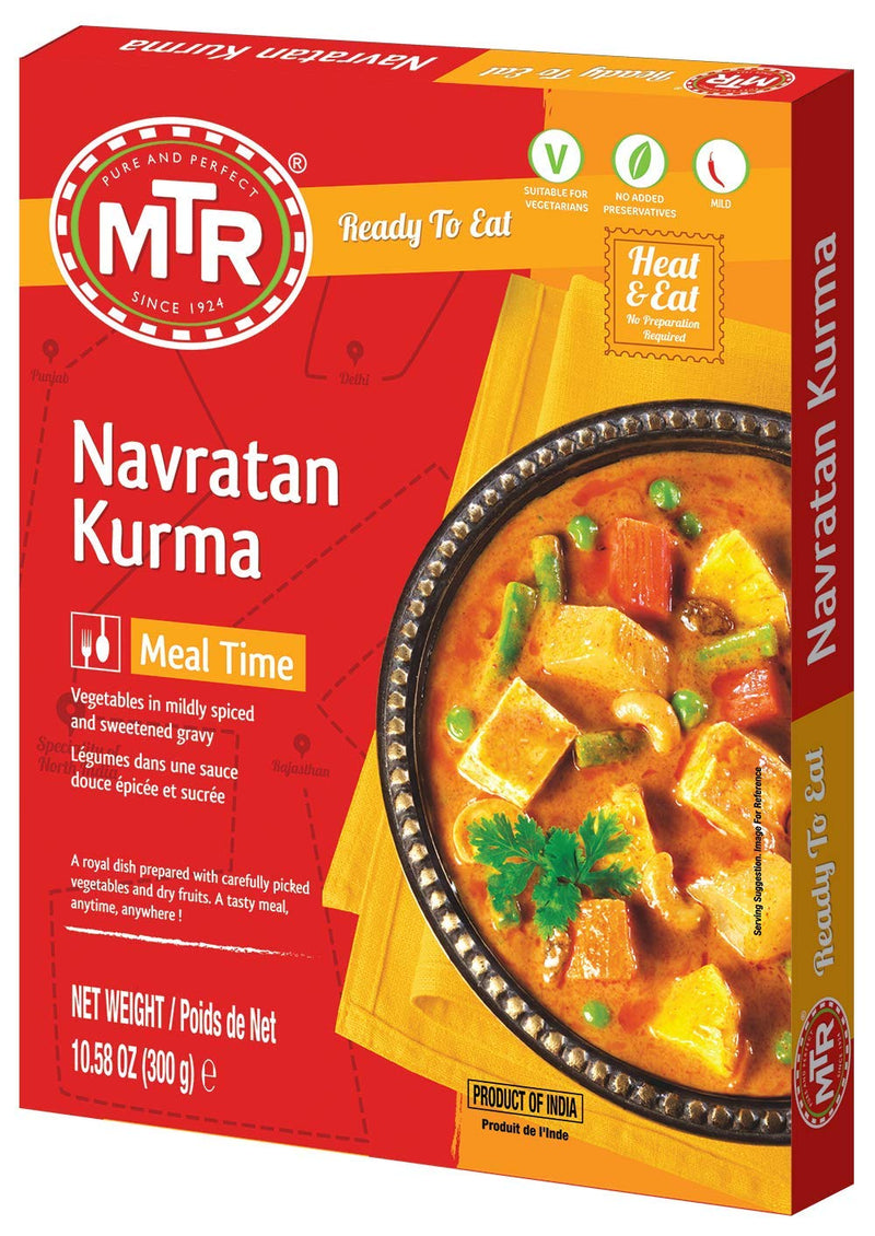 MTR Ready to Eat - Navratan Kurma 10.58oz (300g)