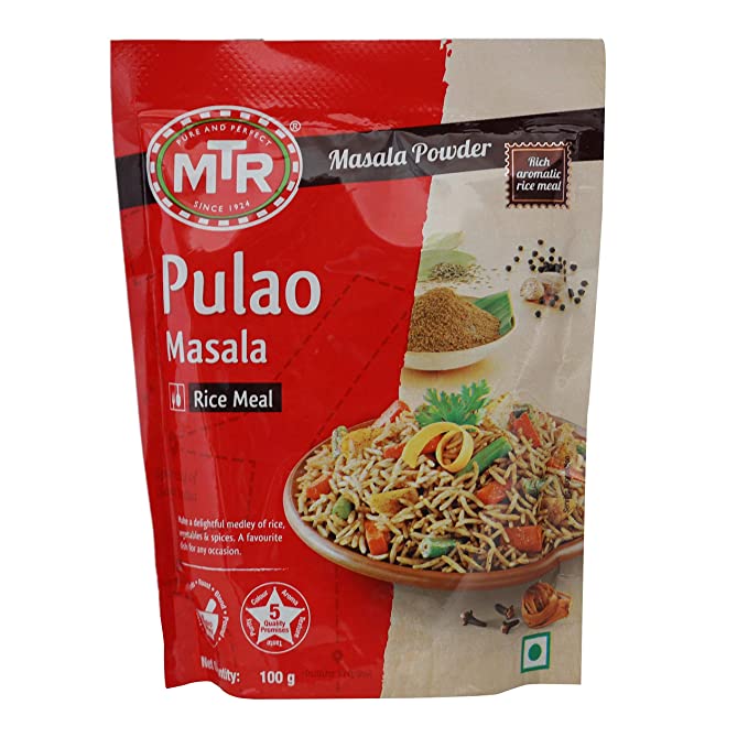 MTR Pulao Masala Powder, 100g