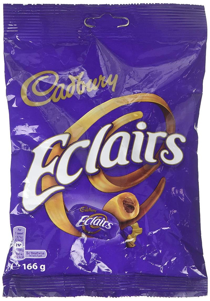 Cadburys Chocolate Eclair Bag 130g