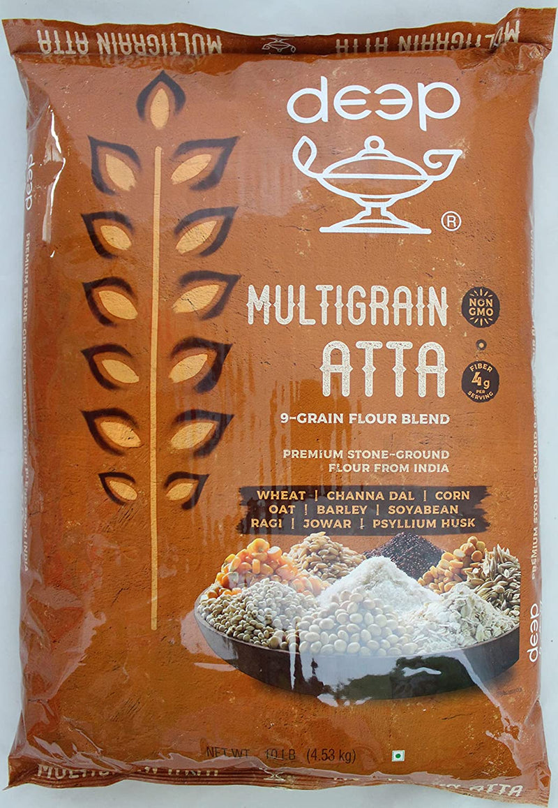 Deep Indian Multi-Grain Flour, 10 lbs.