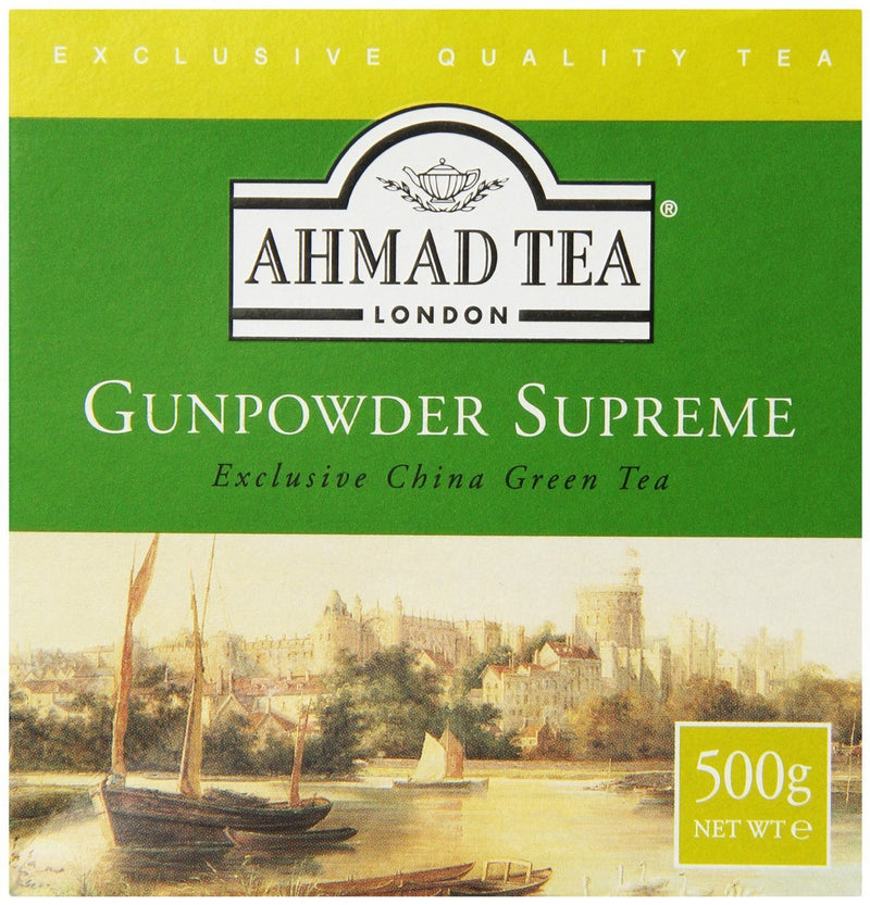Ahmad Tea Loose Leaf Green Tea, Gunpowder, 17.64oz (500g)