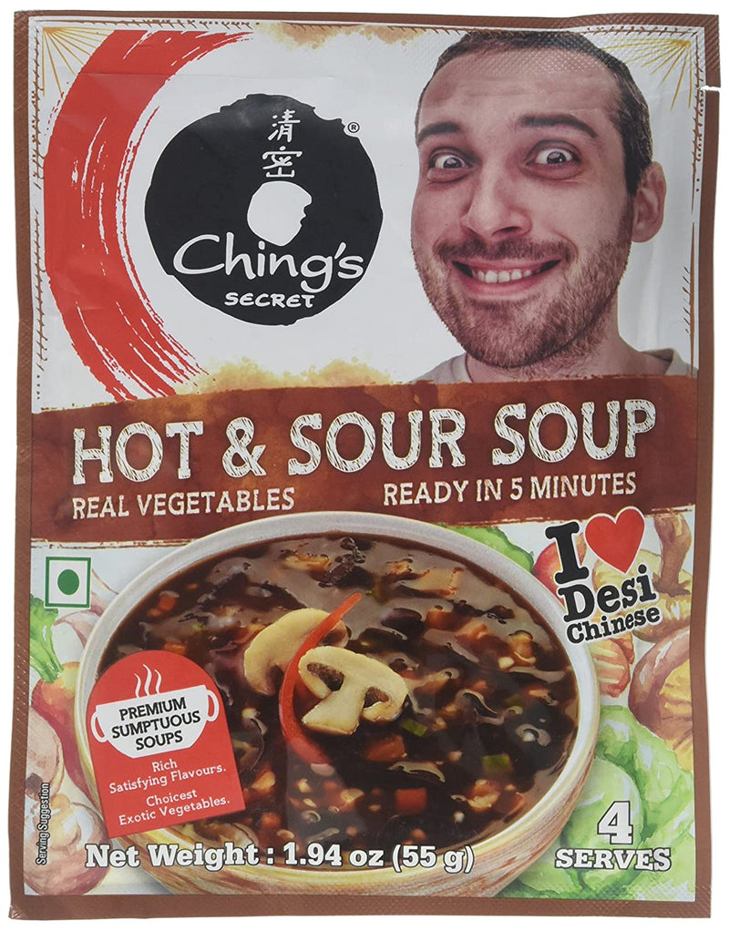 Ching's Instant Hot & Sour Soup, 1.94oz (55g)