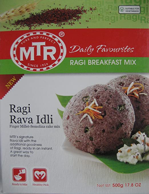 Api Ragi 17 MTR Ragi Rava Idli 500g (17.8oz)