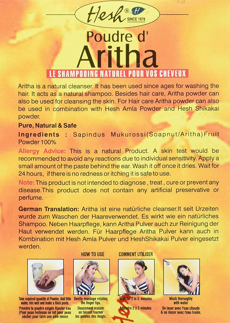Hesh Aritha Herbal Ayurveda Powder, 100g