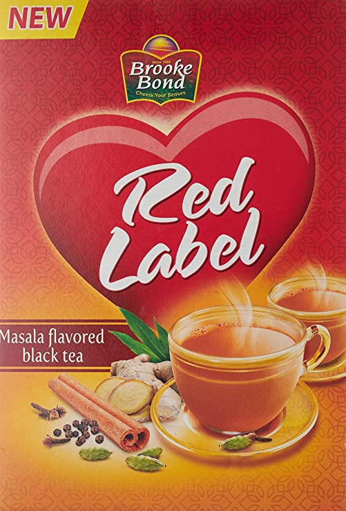 Brooke Bond Red Label Black Loose Tea Masala, 400g (14.1oz)
