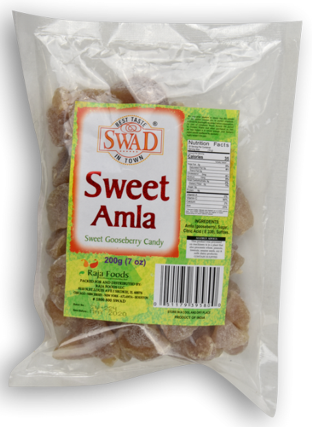 Swad Sweet Amla Sweet Gooseberry Candy 7oz(200g)