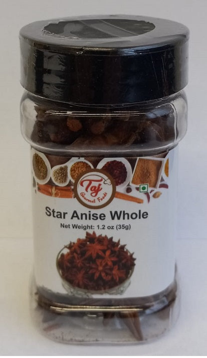 TAJ Star Anise Seeds (Whole Pods), Badian Khatai