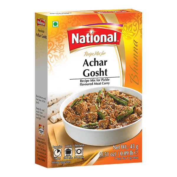 National Achar Gosht Recipe Mix 1.51 oz (43g)