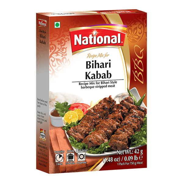 National Bihari Kabab Recipe Mix 1.48 oz (42g)