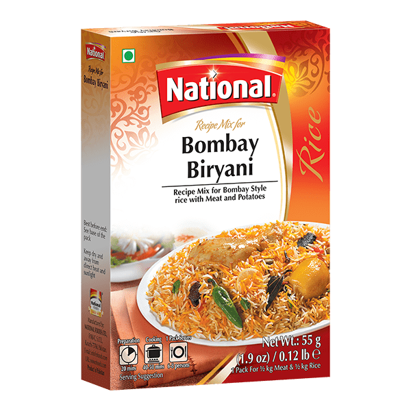 National Bombay Biryani Recipe Mix 1.90 oz (55g)