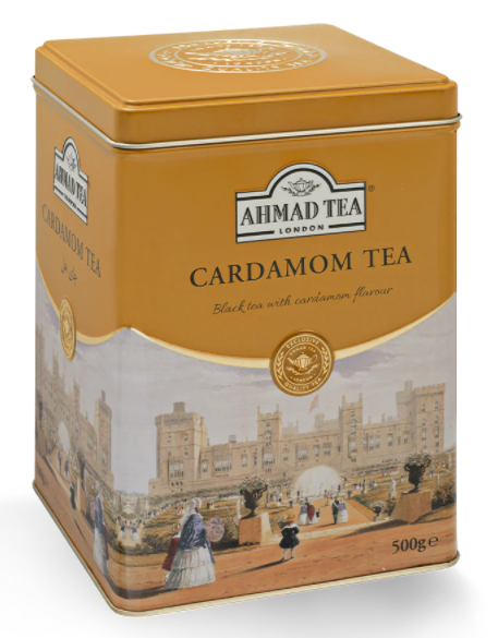 Ahmad Tea Black Cardamom Loose Tea, 17.6 oz (500g)