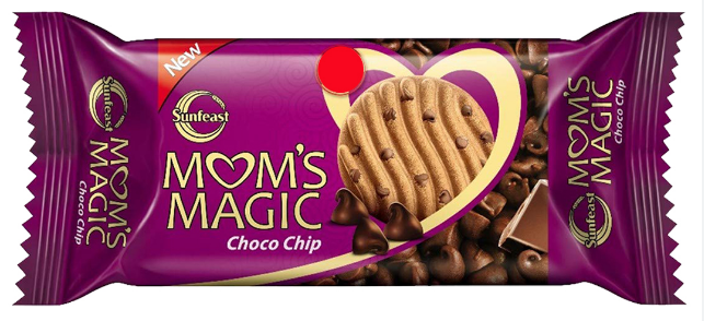 Sunfeast Mom's Magic Choco chip Cookies 75g (2.35oz)