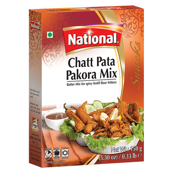 National Chatt Pata Pakora Mix 5.30 oz (150g)