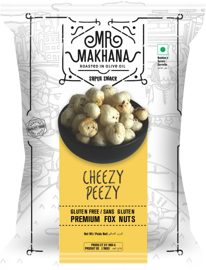 MR. Makhana Cheezy Peezy - Flavored Makhana, 1 Pack