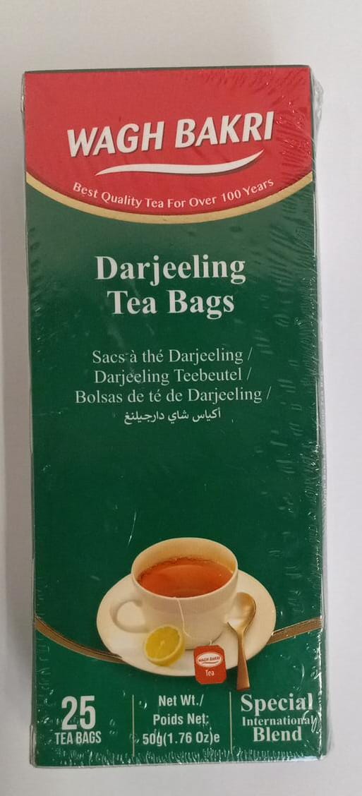 Wagh Bakri Darjeeling Tea Bags 25 - 50g(1.76oz)