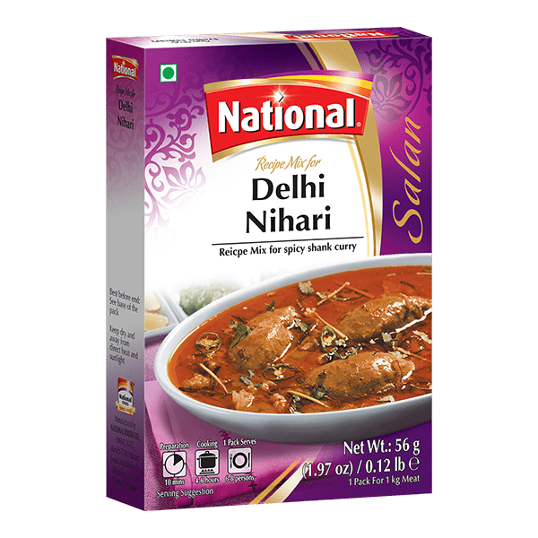 National Delhi Nihari Recipe Mix 1.97 oz (56g)