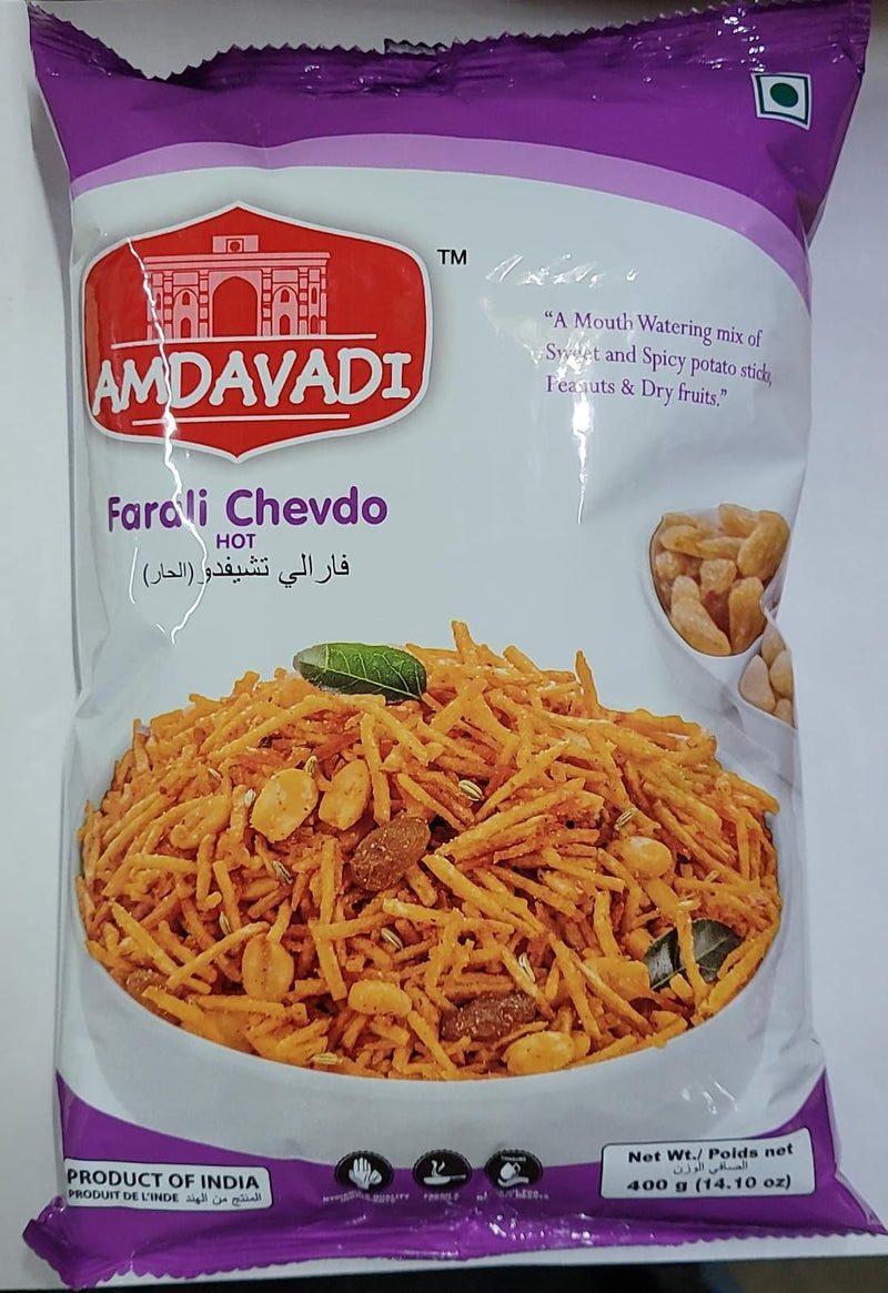 Amdavadi Snacks Farali Chevdo Chewda, 400g