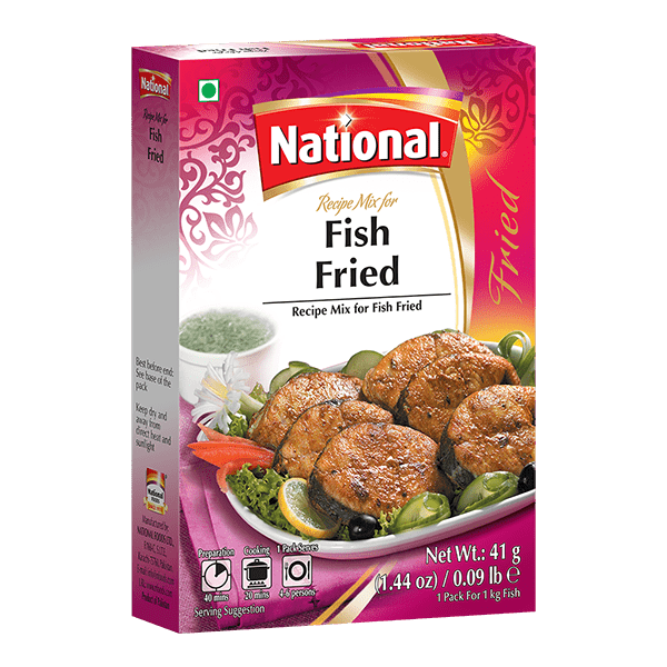 National Fish Fried Recipe Mix 1.44 oz (41g)