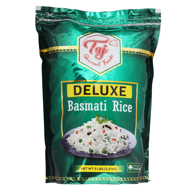 TAJ Deluxe Basmati Rice, Extra Long Basmati,