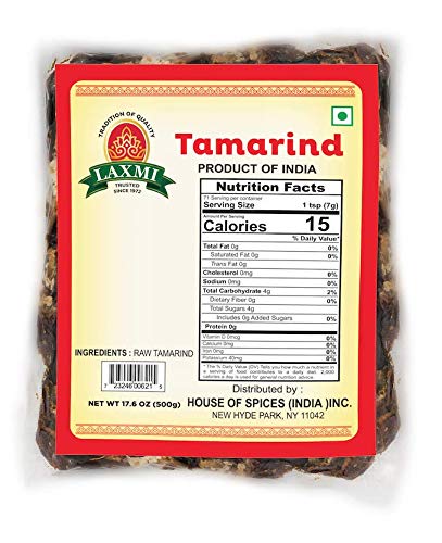Laxmi Tamarind Traditional Indian Cooking Spice -14oz (400g)