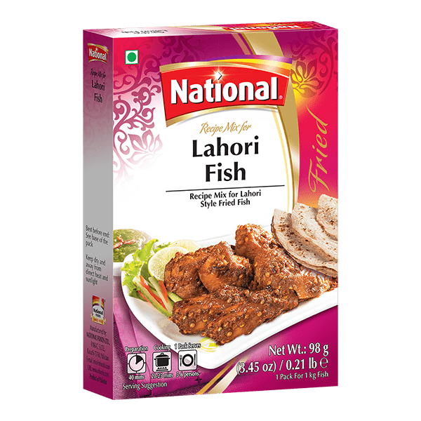 National Lahori Fish Recipe Mix 3.45 oz (98g)