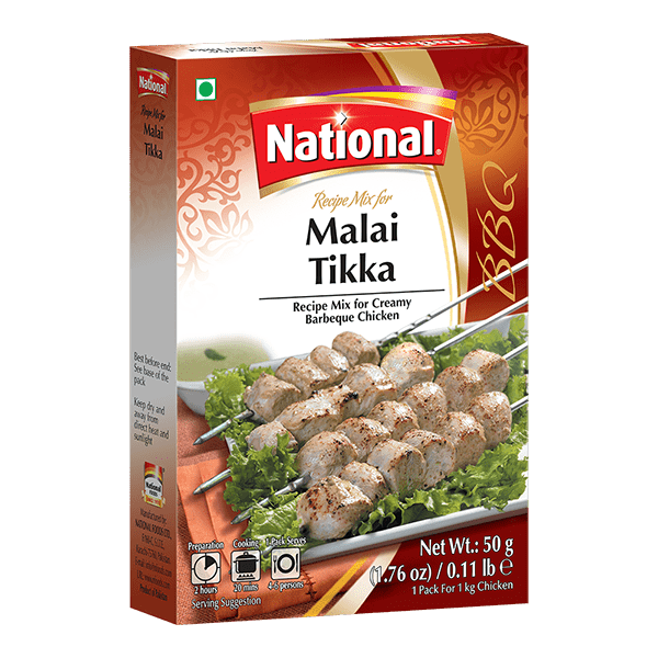 National Malai Tikka Recipe Mix 1.76 oz (50g)