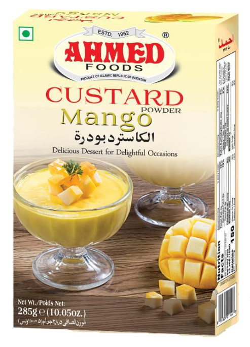 Ahmed Custard Powder - Mango Flavor 285g