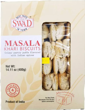 Swad Masala Khari Biscuits 6.3oz (180g)