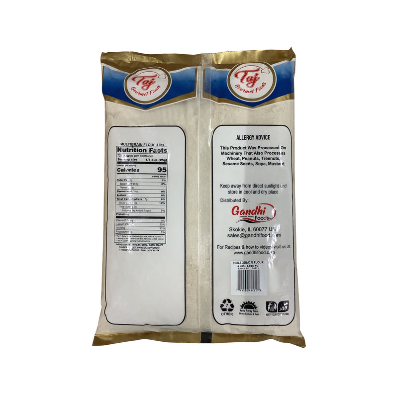TAJ Multi Grain Chapati Flour, 4lbs