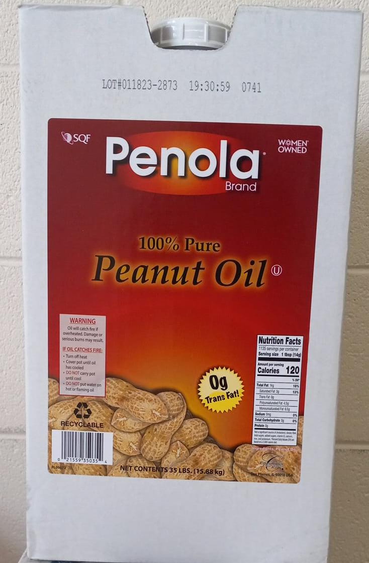 Swad Peanut Oil, 35 LBS