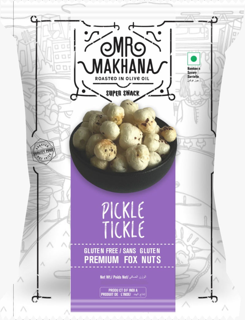 MR. Makhana Pickle Tickle - Flavored Makhana, 1 Pack