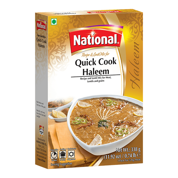 National Quick Cook Haleem Spice & Lentil Mix 11.92 oz (338g)
