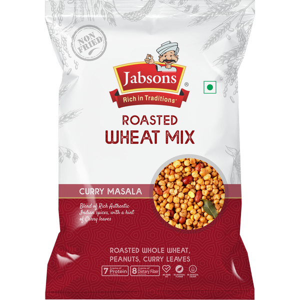 Jabsons Namkeen Roasted Wheat Mix, 200g