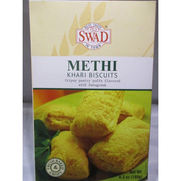 Swad Methi Khari Biscuits 6.3oz (180g)