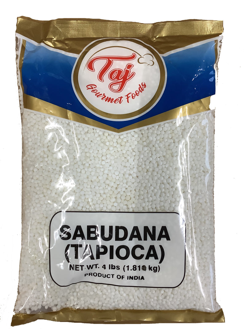 TAJ Sabudana, Sabudhana, Sago, Tapioca, 4 Pound