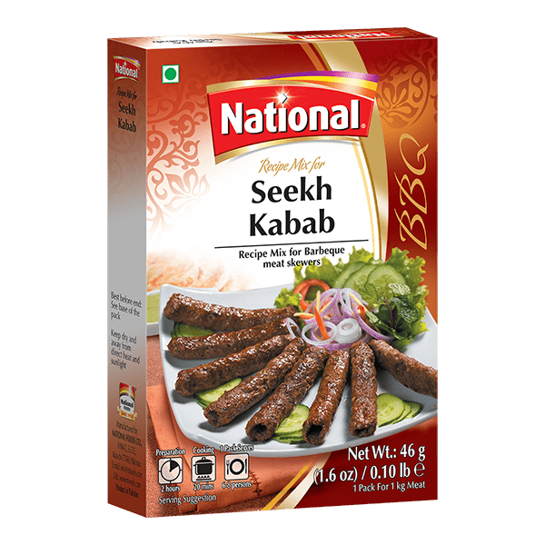 National Seekh Kabab Recipe Mix 1.60 oz (46g)