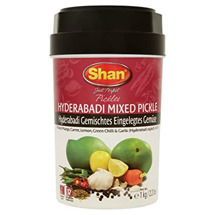 Shan Hyderabadi Mixed Pickle, 2.2Lbs